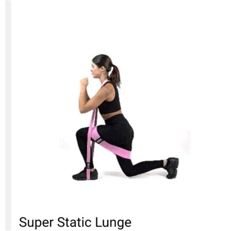 Super Static Lunge by Tanya M. - Exercise How-to - Skimble