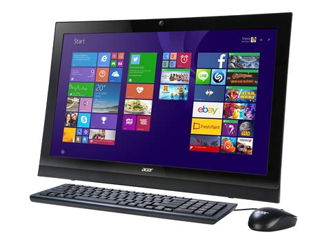 Acer Aspire Z1-623 All-in-One Computer - Intel Core i3 i3-4005U 1.70 GHz - Desktop - Walmart.com ...