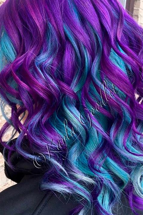 Fabulous Purple and Blue Hair Styles | LoveHairStyles.com