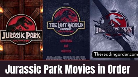 How to Watch Jurassic Park Movies in Order of EVENT [Chronologically and By Release Date] - The ...