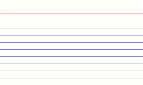 Free Printable 3x5 Index Card Template