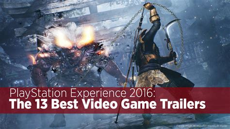 The Top 13 Video Game Trailers At PlayStation Experience 2016