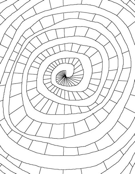 Color Spiral | Shape coloring pages, Coloring books, Coloring pages