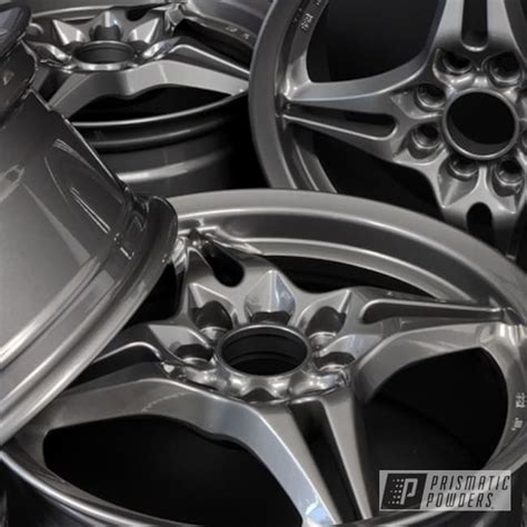 SSR Wheels finished in an Ultra Black Chrome Finish | Prismatic Powders