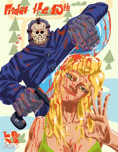 Friday the 13th summer fan art : r/fridaythe13th