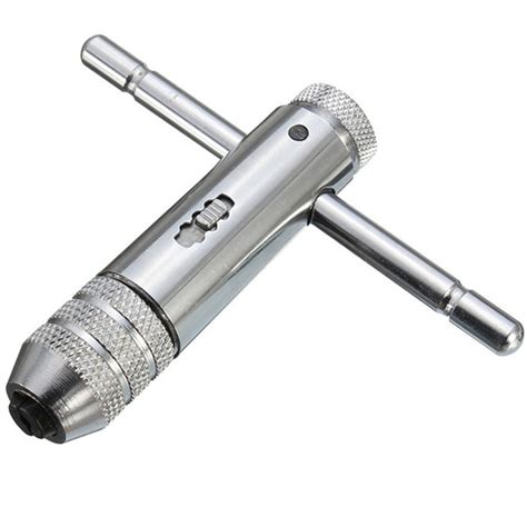 Adjustable 3-8mm T-Handle Ratchet Tap Wrench