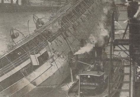 SS EASTLAND 11 Raising the Wreck 1915 EXCURSION STEAMSHIP … | Flickr