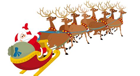 reindeer pulling santa s sleigh clipart 10 free Cliparts | Download images on Clipground 2024