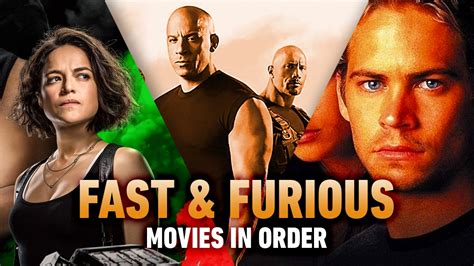 Slideshow: The Fast and Furious Movies in (Chronological) Order