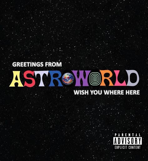 Astroworld generic album cover : r/travisscott