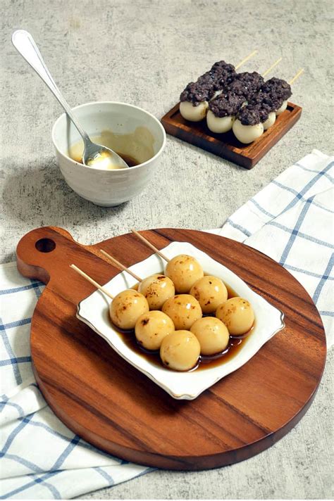 Mitarashi Dango - Jaja Bakes - jajabakes.com