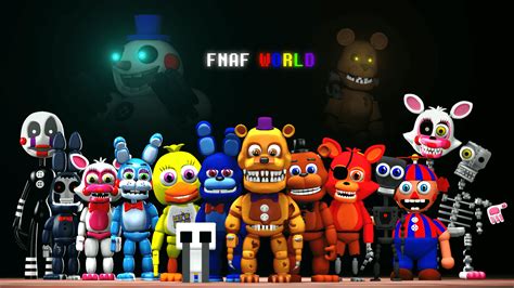 FNaF World Wallpapers - Wallpaper Cave