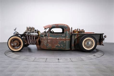 Take A Ride On The Wild Side In This Custom 1949 Chevy Rat Rod