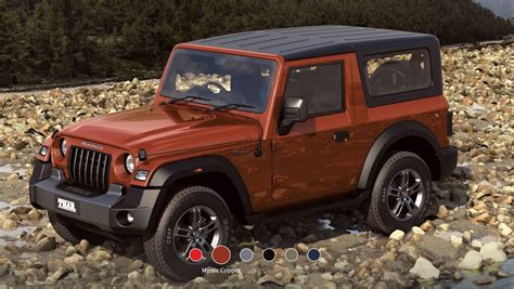 New Mahindra Thar Mystic Copper