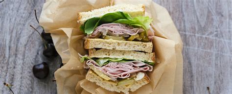 Recipes - Simple Ham Sandwich - Applegate