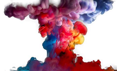 Abstract Vector Smoke Coloured Smoke On Transparent Background - Clip Art Library