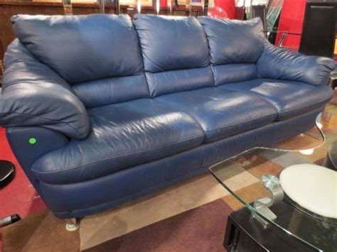 Pin by JP on Blue Leather Sofa | Blue leather sofa, Leather sofa bed, Best leather sofa