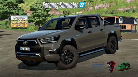 Toyota Hilux Invincible 2021 v1.0 FS22 Mod | Farming Simulator 22 Mod