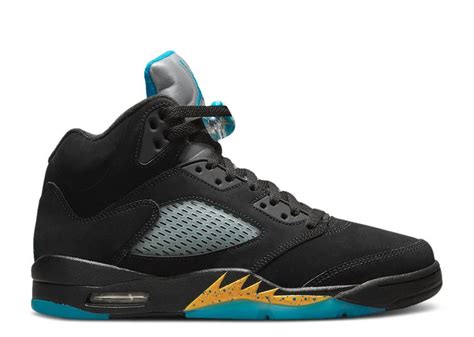 Air Jordan 5 Retro 'Aqua' - Air Jordan - DD0587 047 - black/aquatone/taxi | Flight Club