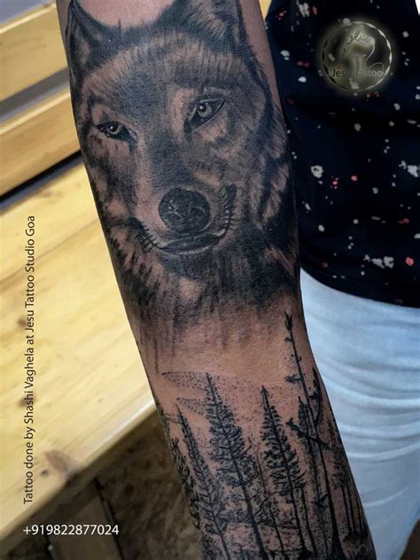 Wonderful Wolf Tattoo for Mens in 2021 - Jesu Tattoo Studio