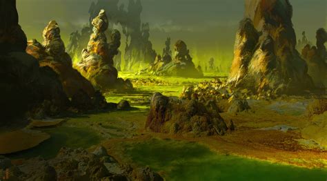 Art Of Jacek Irzykowski - Alien landscape