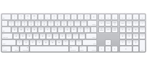 Apple Magic Keyboard With Numeric Keypad Us English Space Gray - Apple Poster