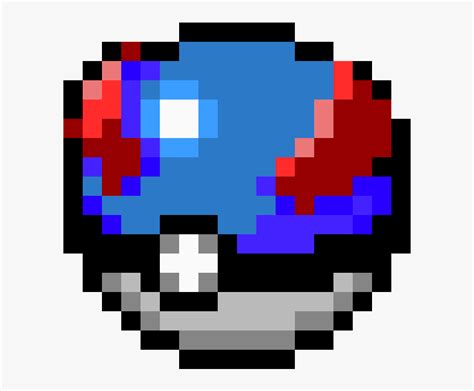 Pixel Art Pokeball, HD Png Download , Transparent Png Image - PNGitem