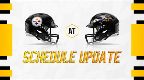 Steelers-Ravens game time announced