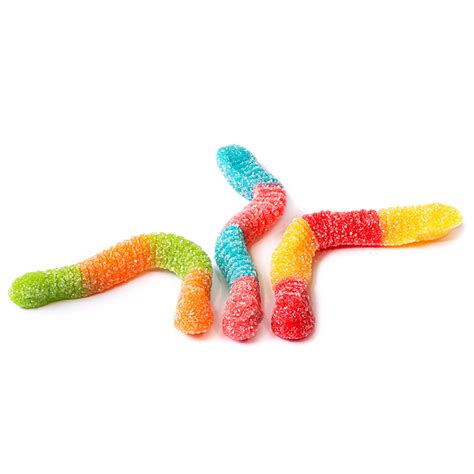 Clever Candy Sour Neon Worms | Nassau Candy