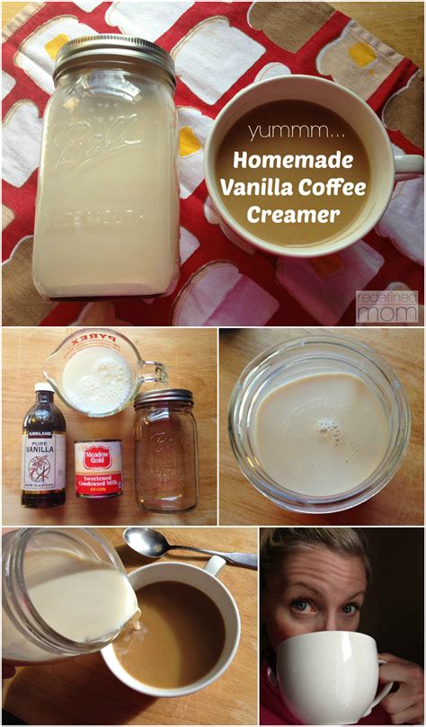 Homemade Vanilla Coffee Creamer Recipe