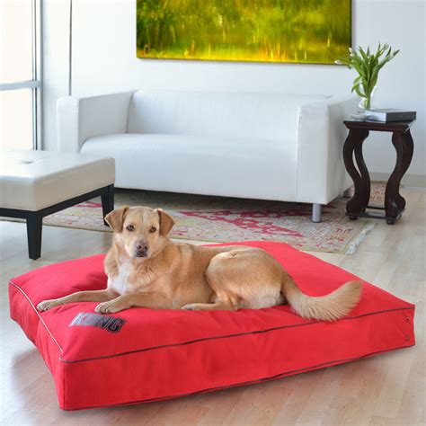 Rectangular KONG Dog Bed - Red or Black - available in 3 sizes - from $89.95 Bowhouse: Simply ...