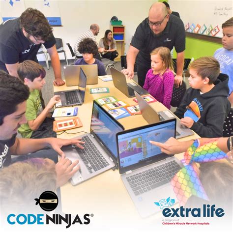 Code Ninjas’ Locations Supporting Extra Life this Fall – Extra Life