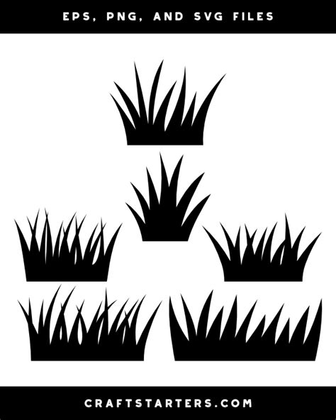 Grass Silhouette Clip Art