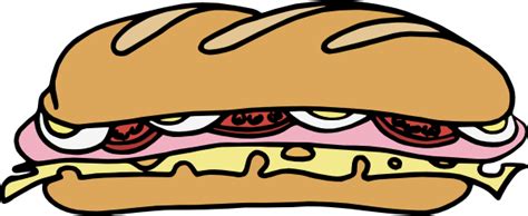 Sub Sandwich Cartoon - ClipArt Best