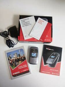 Verizon Flip Phone LG VX5400 Silver Cellphone Camera Charger Manual ...