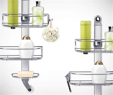 SimpleHuman Adjustable Shower Caddy