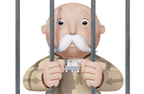 Mr. Monopoly In Jail (Color) Blank Template - Imgflip