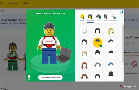 LEGO Lets You Create Your Own Custom Minifigure Via Its New Online Tool - 'Lowyat.net' News ...