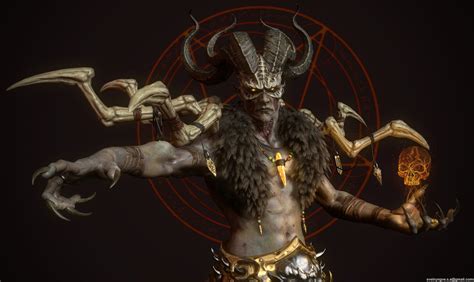 3D Rendering of Baal : r/Diablo