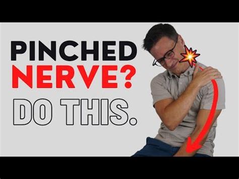 How to fix a pinched nerve in your neck cervical radiculopathy ...