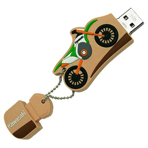 Custom Shaped 2D Rubber USB Drive - Premium USB