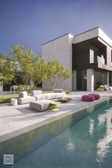 Private garden landscape design :: Behance