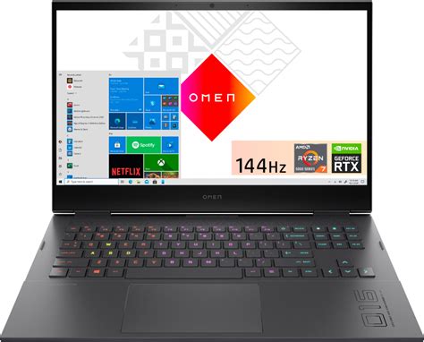 Customer Reviews: HP OMEN 16.1" Gaming Laptop AMD Ryzen 7 16GB Memory NVIDIA GeForce RTX 3050 Ti ...