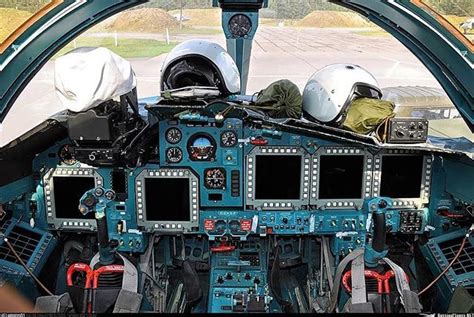 Inside the Sukhoi's SU-34 cockpit... | Cockpit, Aircraft parts, Aircraft