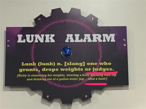 The "Lunk Alarm" at Planet Fitness is meant to call out those who judge ...