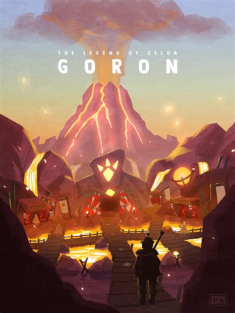 Goron City by stephahaha on DeviantArt