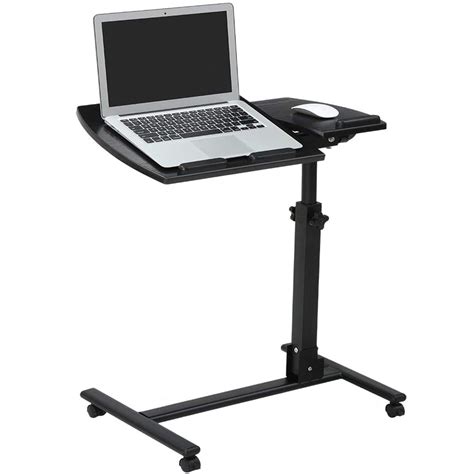 Laptop Desk Stand, LANGRIA Portable Adjustable Laptop Desk Mobile ...