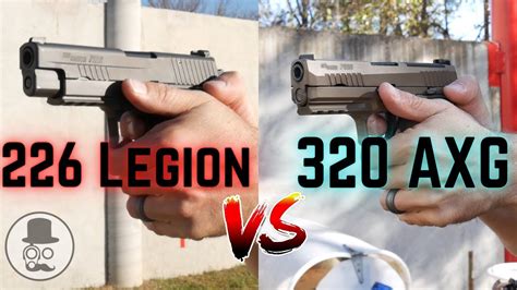 Sig Sauer P226 Legion vs. P320 AXG Scorpion – Battle of hammer strikers ...