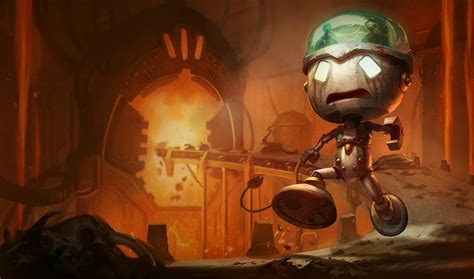 Sad Robot Amumu Skin - League of Legends Wallpapers