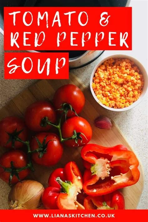 Tomato and Red Pepper Soup | Recipe | Stuffed peppers, Stuffed pepper soup, Red pepper soup